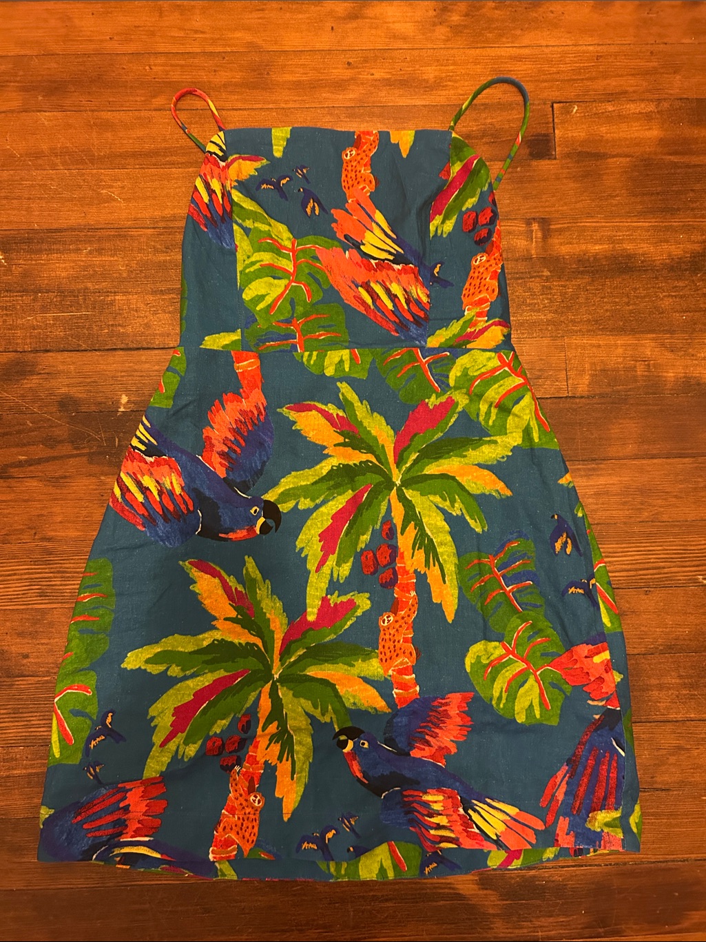 Farm Rio Blue Sunny Day Women’s Mini Dress - Nwot, Size Medium